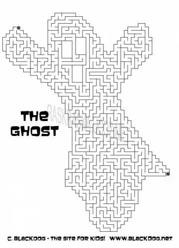 Открыть ghost-maze