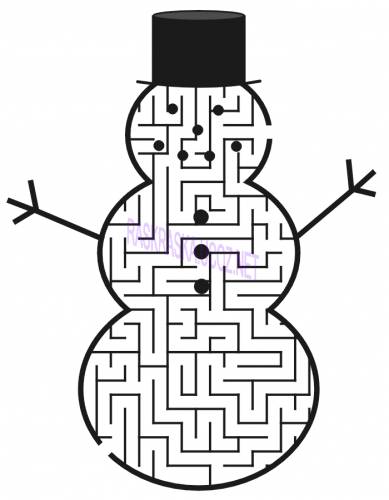Открыть Snowman_Maze