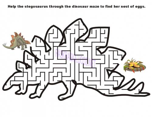 Открыть Dinosaur-Maze-2