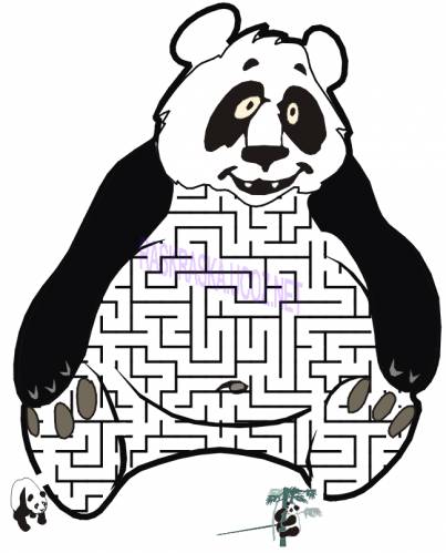Открыть Panda-Maze