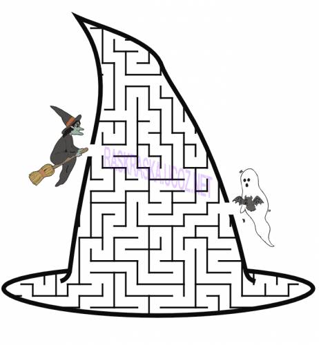 Открыть Witch-Hat-Maze